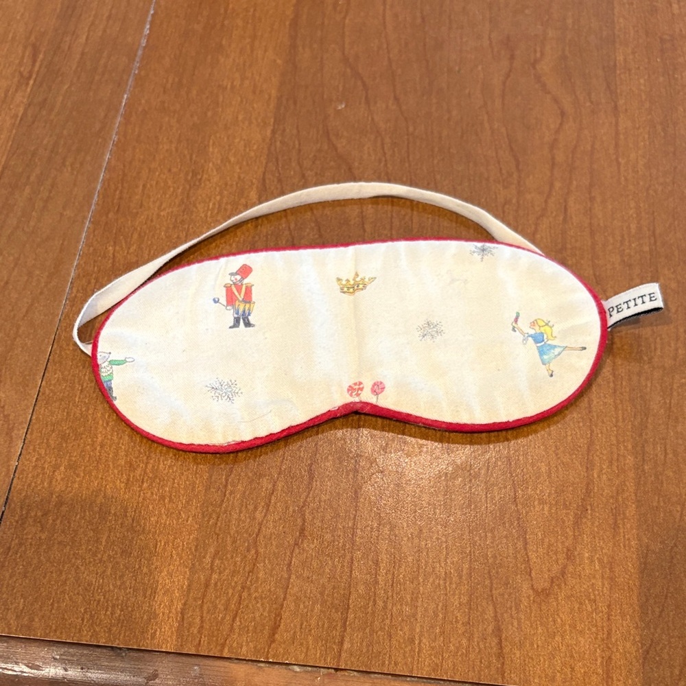 Petite Plume Nutcracker ballet sleep mask